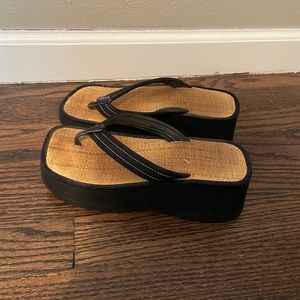 Platform flip flops